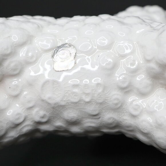 Vintage Napco Curly Lamb Ceramic Planter Pot #598 Kitchy 60s Home Decor Pastel - Picture 8 of 12